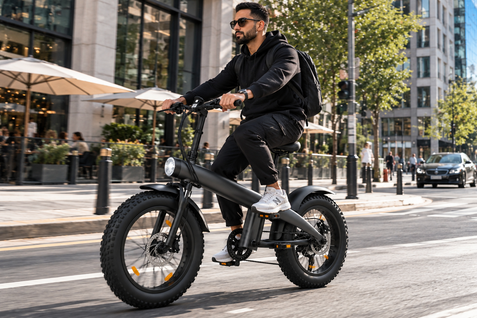 VOLT FOLD — homme en ville, mobilité urbaine